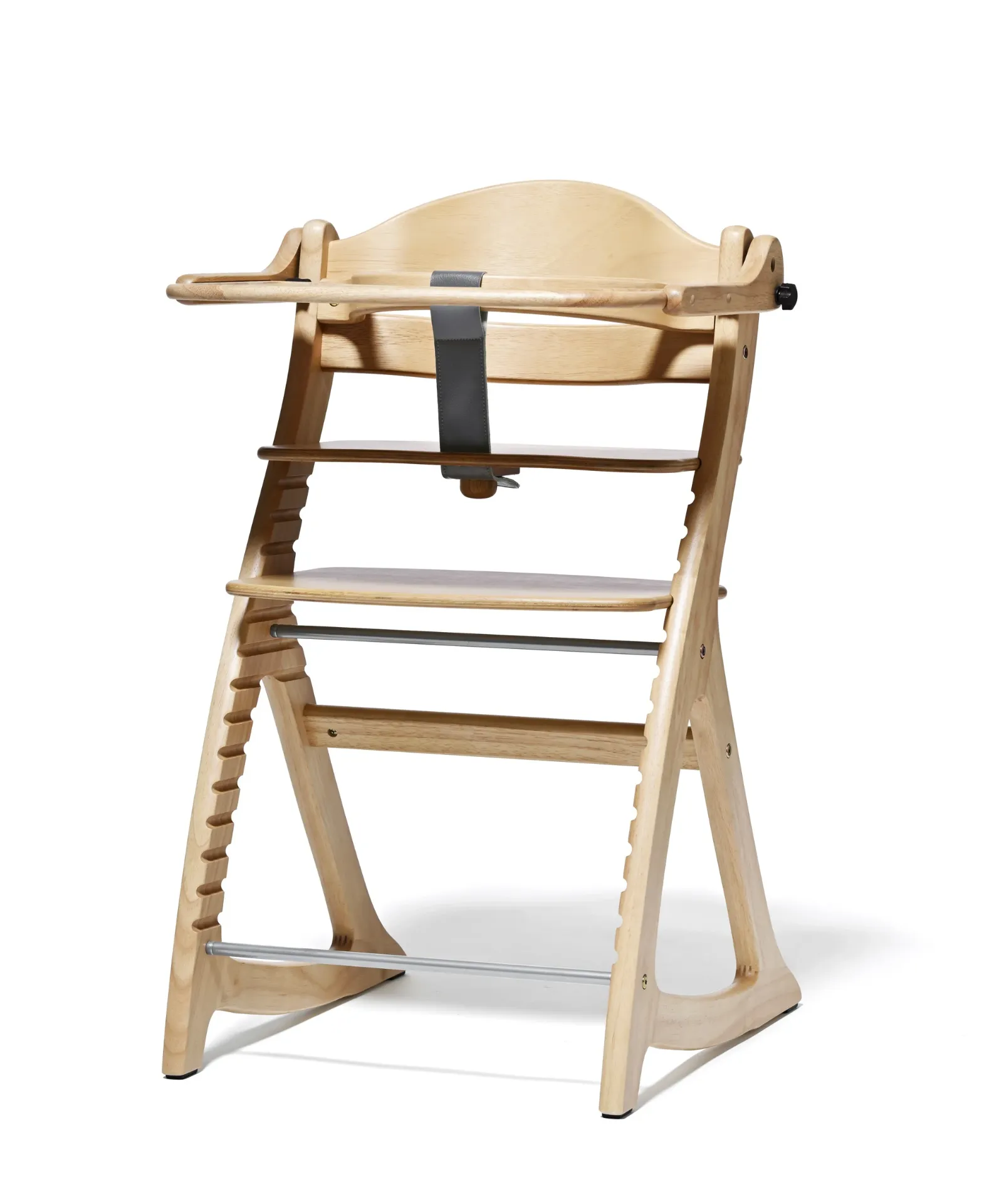 Yamatoya Sukusuku GL High Chair With Table & Guard (Natural)