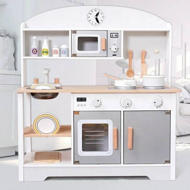 Wood Kitchen Set Diskon Kondisi