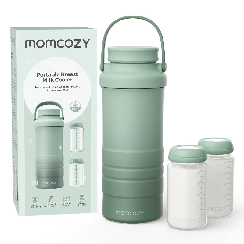 Momcozy Portable Breast Milk Cooler for Outdoor 22oz